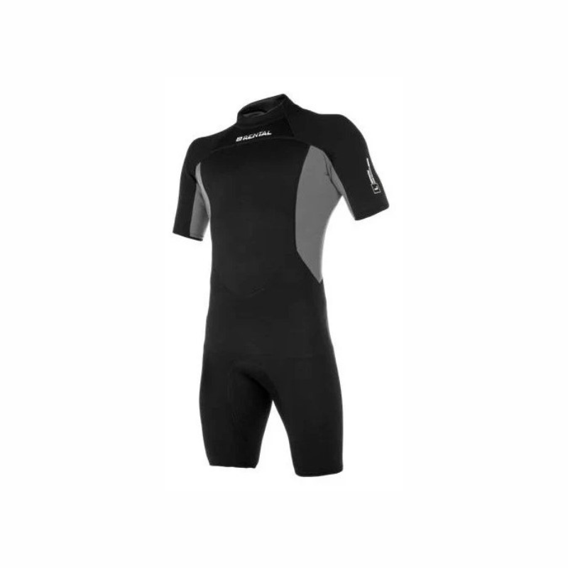 Wetsuit 2018 Mystic Rental Shorty 3/2mm Back Zipper Flatlock Unisex